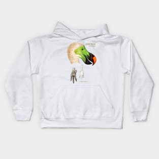 The Dodo of Mauritius - Zoological Drawing Kids Hoodie